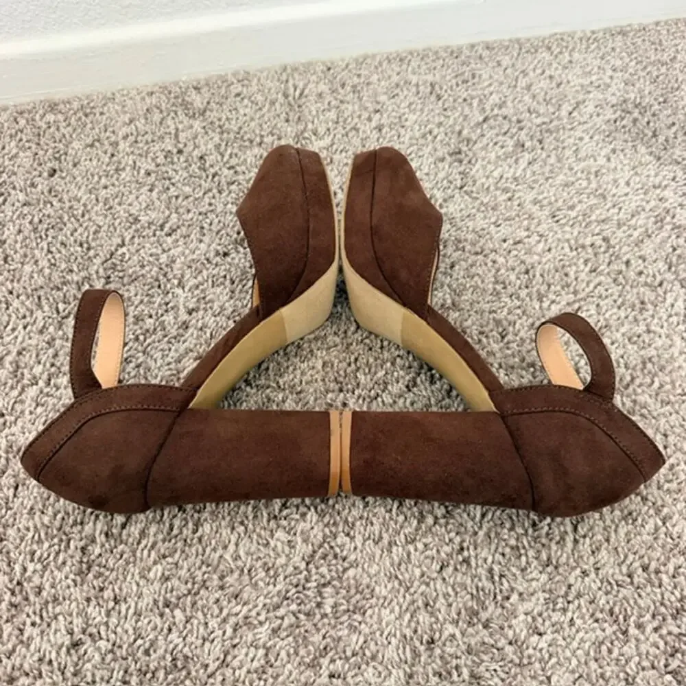 Loft Ankle Strap Platform Shoes 3-3/4